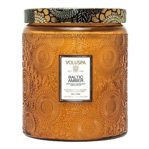 Voluspa Japonica baltic amber luxe jar candle - świeca