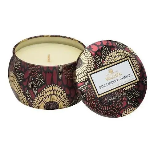 Voluspa Japonica goji tarocco orange mini tin candle - świeca