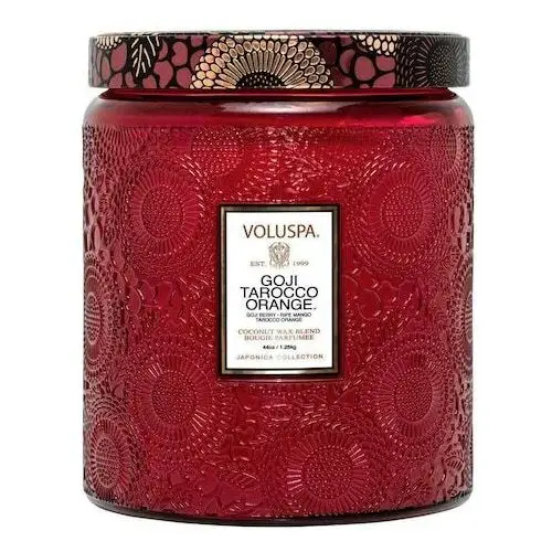 Voluspa Japonica goji tarroco luxe jar candle - świeca