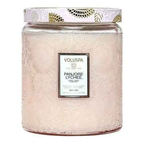 Japonica Panjore Lychee Luxe Jar Candle - Świeca