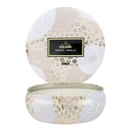 Voluspa Japonica santal vanille 3 wick tin candle - świeca