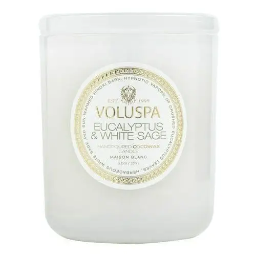 Voluspa Maison blanc eucalyptus & white sage classic candle - świeca