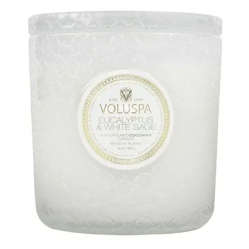 Maison Blanc Eucalyptus & White Sage Luxe Jar Candle - Świeca