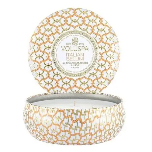 Maison blanc italian bellini 3 wick tin candle-świeca Voluspa