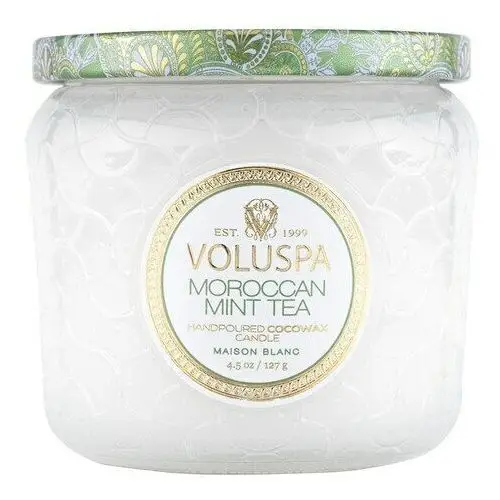 Voluspa Maison blanc moroccan mint tea petite jar candle - świeca