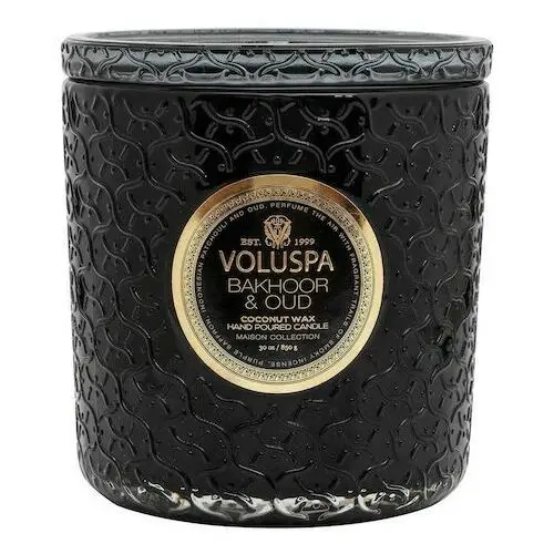 Maison Noir Bakhoor & Oud Luxe Candle - Świeca