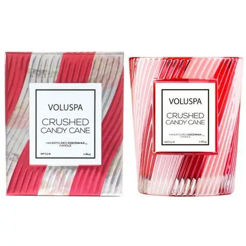 Small jar candle crushed candy cane (156 g) Voluspa