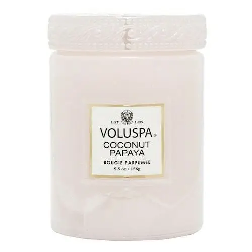 Vermeil coconut papaya small jar candle - świeca Voluspa