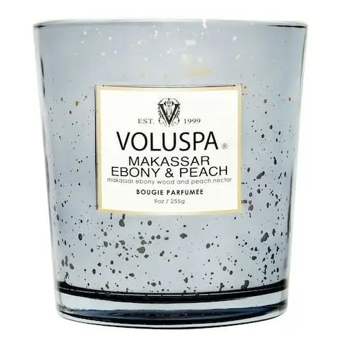 Vermeil makassar ebony & peach classic candle - świeca Voluspa