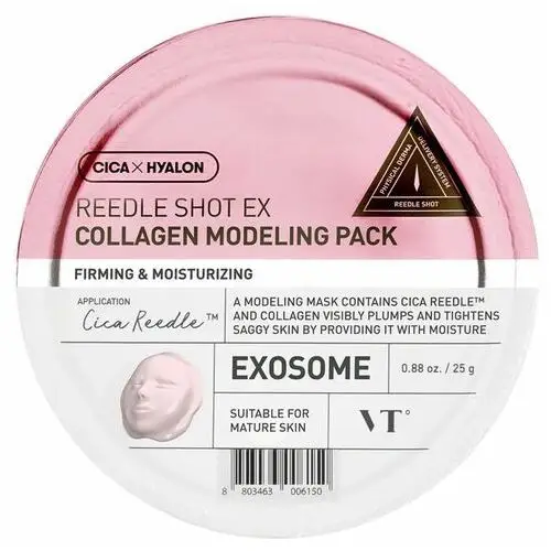 Reedle shot ex collagen modeling pack, 25g - modelująca maska algowa z kolagenem Vt cosmetics