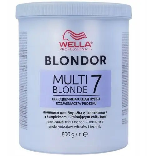 Wella Blondor Multi Blonde Powder rozjaśniacz 800g, kolor blond