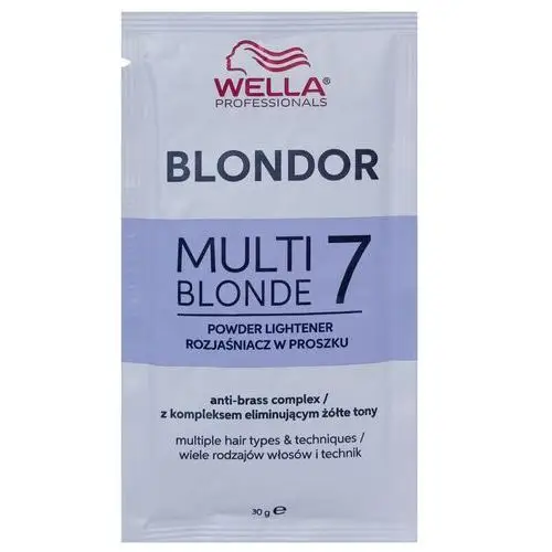 Wella Blondorplex Multi Blonde Powder - rozjaśniacz do włosów w proszku, 30g, kolor blond