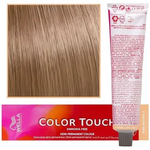 Color touch profesjonalna farba do włosów 60 ml 8/05 jasny blond naturalny mahoniowy Wella