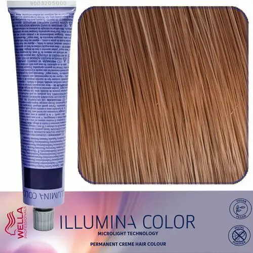 Wella Illumina Color - profesjonalna farba do włosów, 60ml 7/42 - Średni Blond Czerwono Matowy