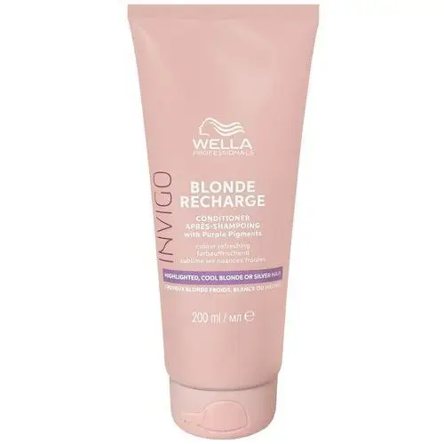 Wella invigo blonde recharge conditioner - odżywka do włosów blond, 200ml