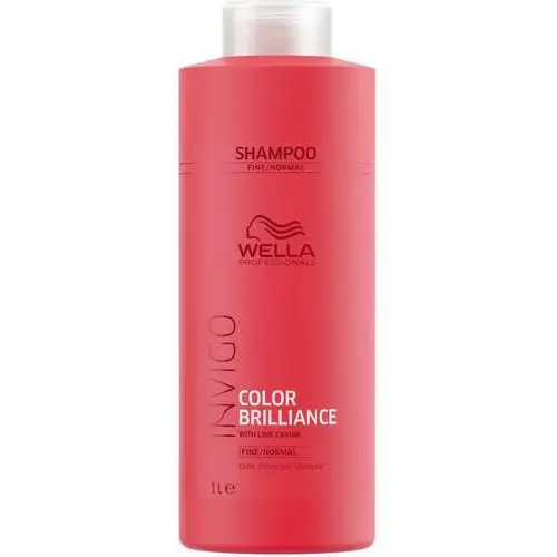 Wella invigo color brilliance, szampon do włosów farbowanych, normalnych i cienkich, 1000ml