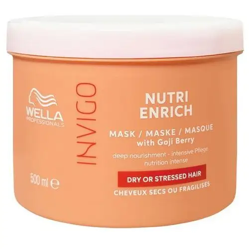 Invigo enrich mask - odżywcza maska do włosów suchych, 500 ml Wella