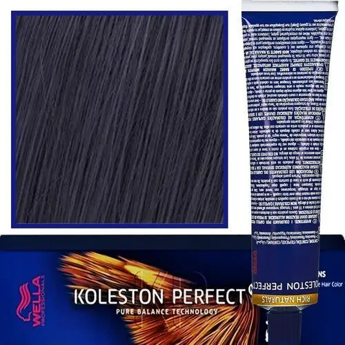 Wella Koleston Perfect Me profesjonalna farba do koloryzacji włosów 60ml 2/8 Perłowy Czarny, 98