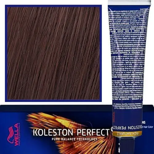 Wella Koleston Perfect Me profesjonalna farba do koloryzacji włosów 60ml 5/75 Brązowo Czerwony Jasny Brąz