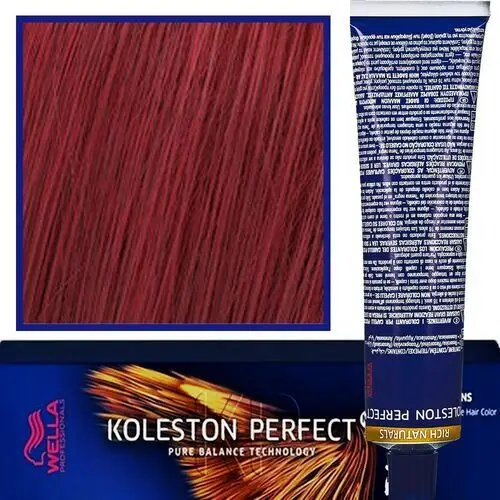 Koleston perfect me profesjonalna farba do koloryzacji włosów 60ml 6/45 czerwono mahoniowy ciemny blond Wella
