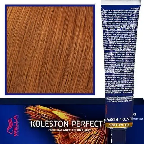 Koleston perfect me profesjonalna farba do koloryzacji włosów 60ml 8/34 złoto czerwony jasny blond Wella