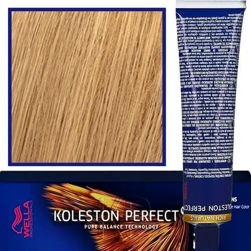 Koleston perfect me profesjonalna farba do koloryzacji włosów 60ml 9/7 brązowy bardzo jasny blond Wella