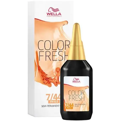 Color fresh 7/44 medium intensive red blonde (75 ml) Wella professionals