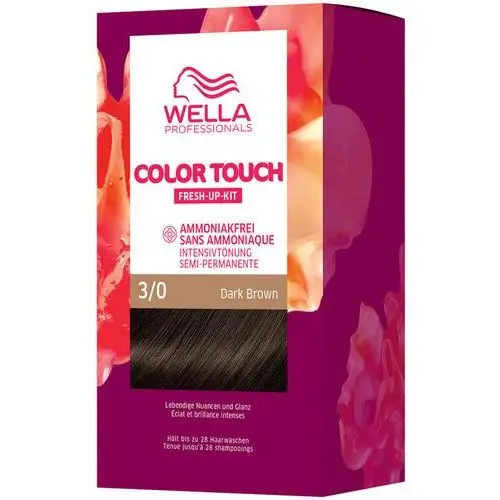 Wella professionals color touch pure naturals dark brown 3/0 (130 ml)