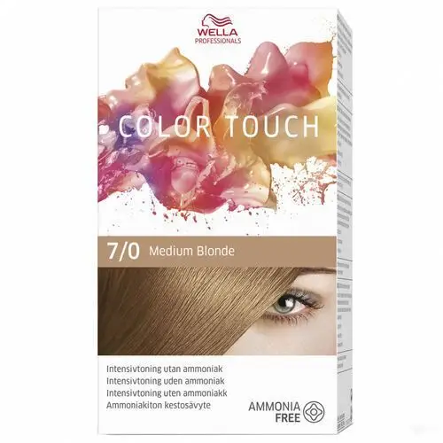 Wella professionals color touch pure naturals medium blonde 7/0 (130 ml)