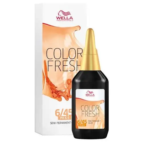 Wella Color Fresh 6/45 Dark Blonde Red Mahogany (75ml)