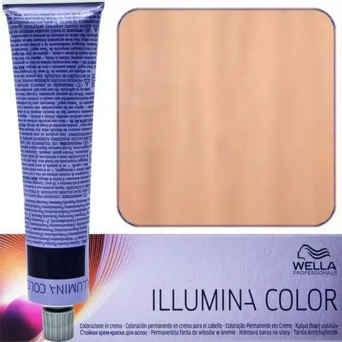 Wella illumina, farba do włosów 60ml 9/03 - bardzo jasny blond naturalny złoty Wella professionals