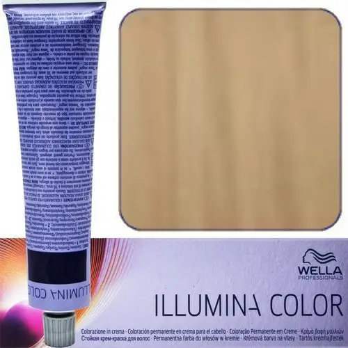 Wella illumina, farba do włosów 60ml 9/60 - bardzo jasny fioletowo naturalny blond