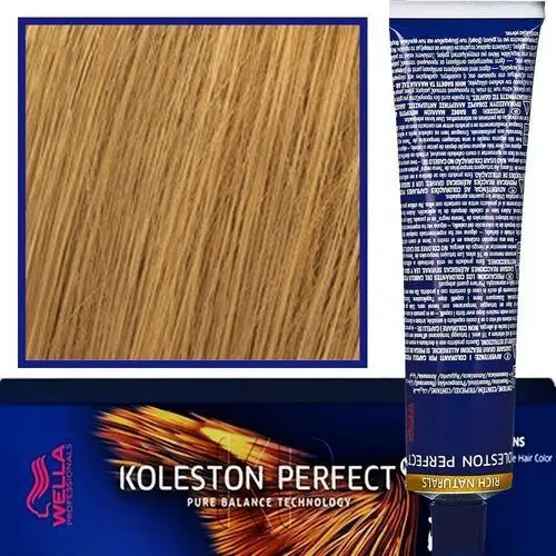 Wella koleston perfect me profesjonalna farba do koloryzacji włosów 60ml 9/03 naturalny złoty bardzo jasny blond Wella professionals