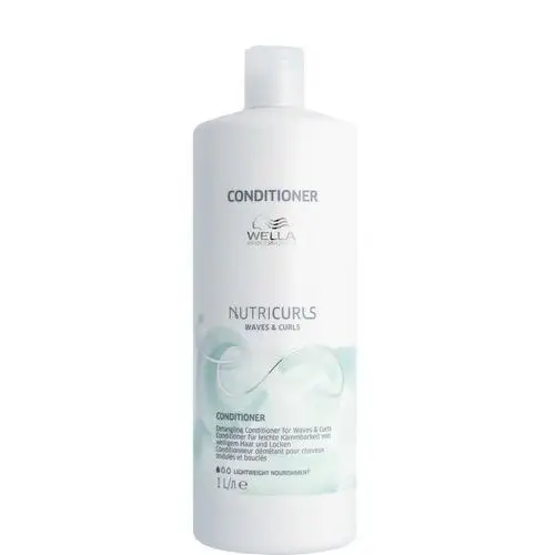 {wella professionals} Wella professionals, nutricurls waves & curls detangling conditioner, conditioner, w, 1000 ml