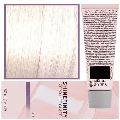 Shinefinity zero lift glaze - profesjonalna farba do włosów, 60ml 09/13