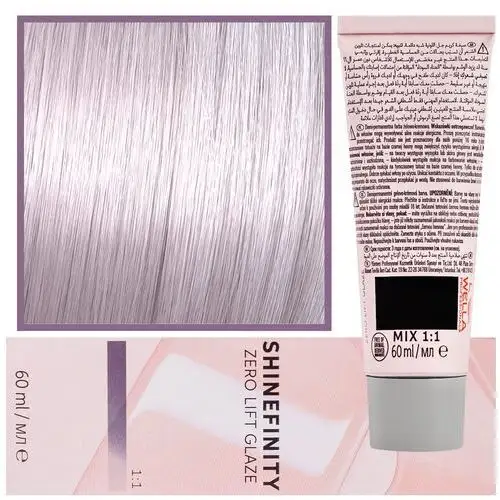 Wella shinefinity zero lift glaze - profesjonalna farba do włosów, 60ml 09/61