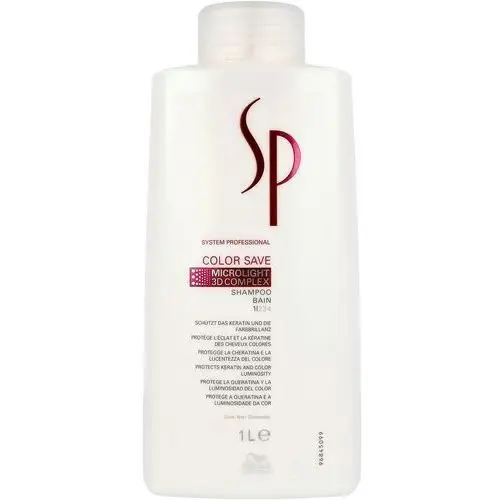 Wella sp color save shampoo 1000ml