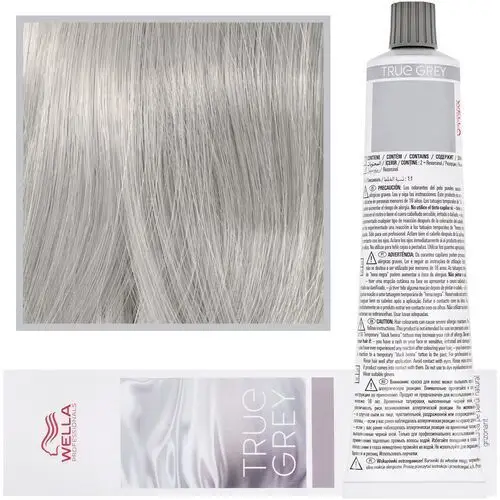 Wella true grey - farba utleniająca do naturalnie siwych włosów, 60ml shimmer light graphite