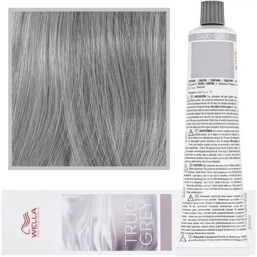Wella true grey - farba utleniająca do naturalnie siwych włosów, 60ml steel glow medium
