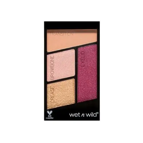 Wet n wild Palety do makijażu oczu quad color icon eye shadow - flock party