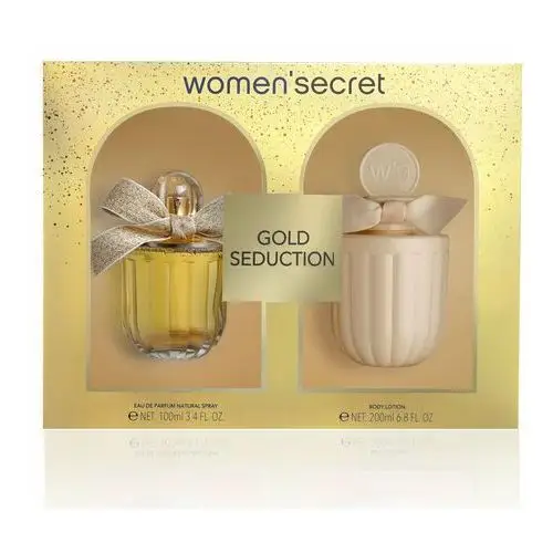 Women'secret Gold Seduction, Zestaw Kosmetyków, 2 Szt
