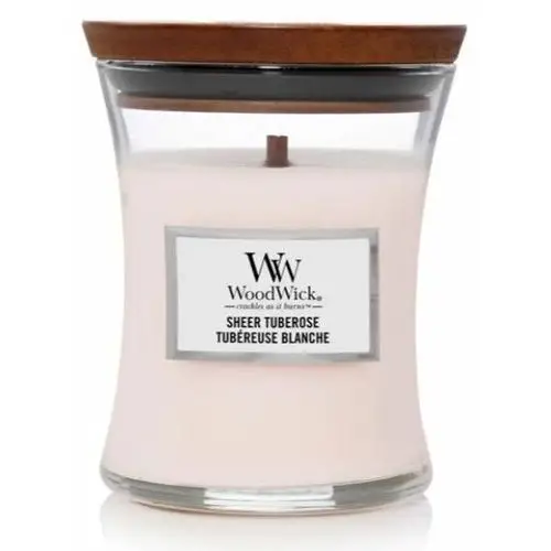 świeca zapachowa sheer tuberose 275 g Woodwick