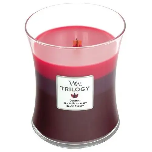 WOODWICK Trilogy Sun Ripened Berries Scented Candle 275 g