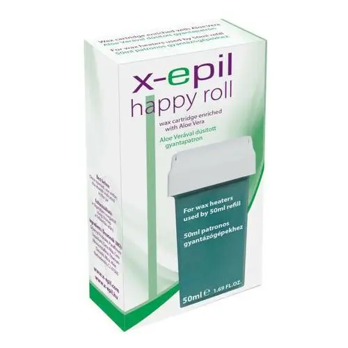 X-Epil Happy Roll - wkład z żywicą (50ml) - aloes