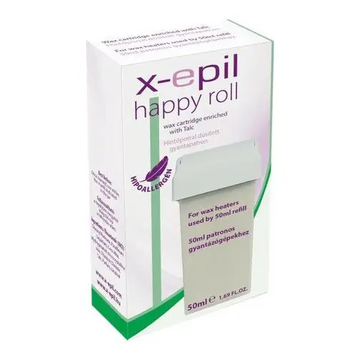 X-Epil Happy Roll - wkład żywiczny (50ml) - hipoalergiczny