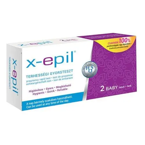 X-Epil - paski do szybkiego testu ciążowego (2 szt.)