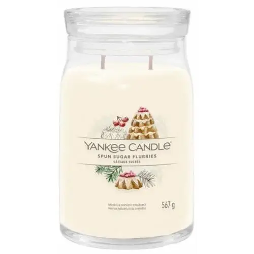 Yankee Candle Signature Spun Sugar Flurries Scented Candle With 2 Wicks 567 g