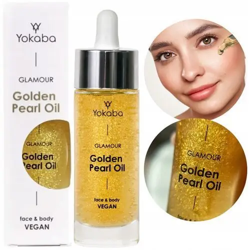 Yokaba Golden Pearl Oil Odżywczy Olejek do pielęgnacji twarzy i szyi 30ml