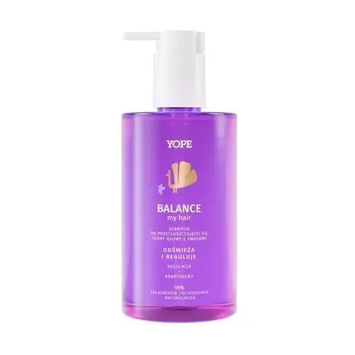 Yope, Balance, szampon do przetłuszczającej się skóry głow,y 300 ml