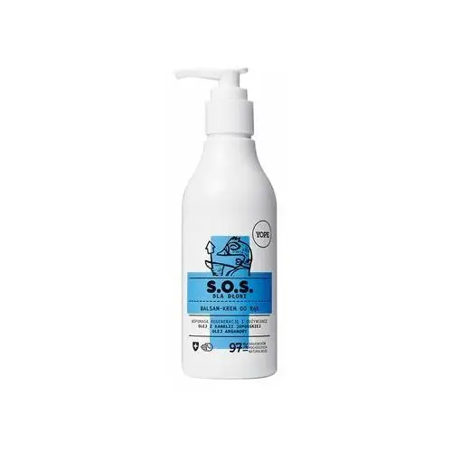 Naprawczy balsam-krem do rąk s.o.s dla dłoni 160 ml Yope